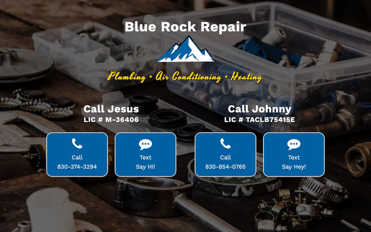 Screenshot of Blue Rock Repair